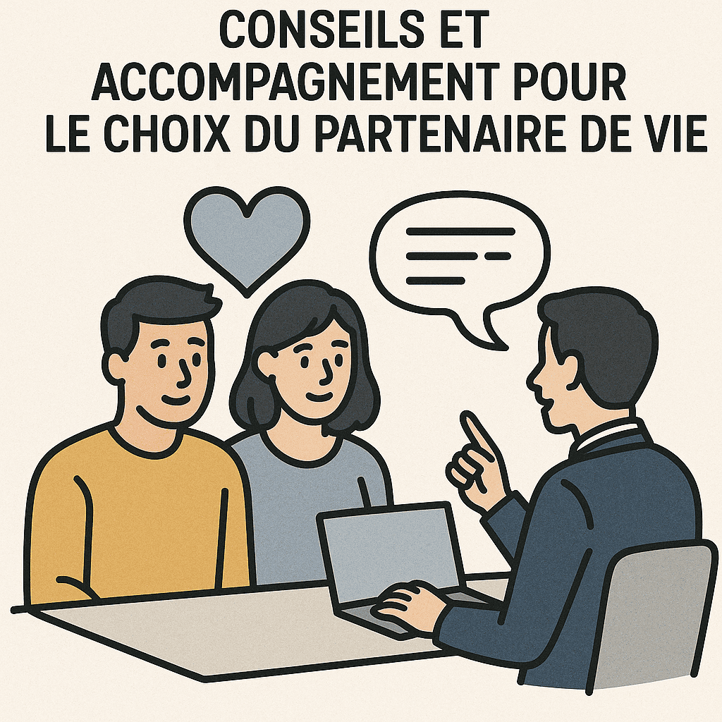 Conseils et accompagnement pour le choix du partenaire de vie